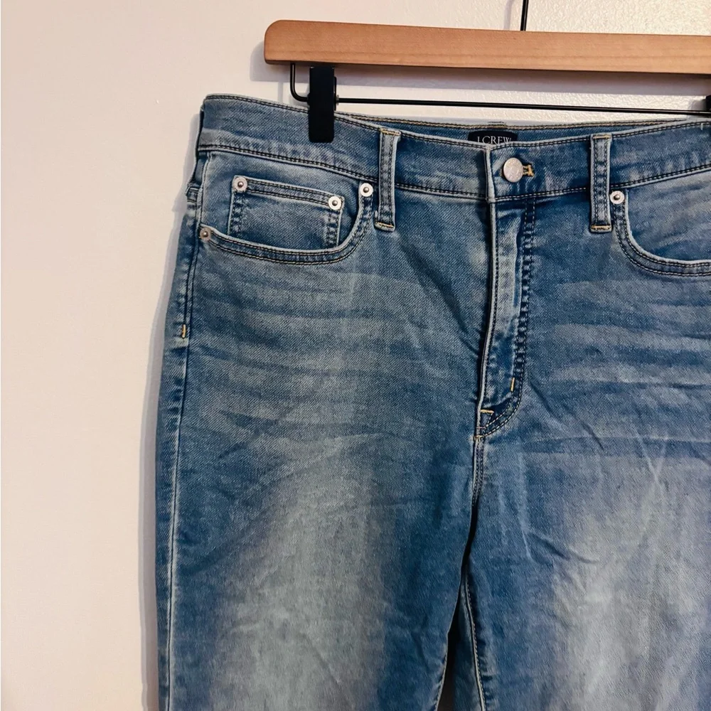 J Crew 9” high rise skinny jeans size 31